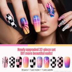 Artdone dotting tools collection arranged to show varied head sizes for consistent dots