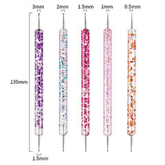 Artdone double-ended brushes showing two useful tip sizes for versatility