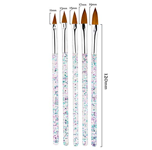 Artdone striping brushes creating long thin lines for nail art precision