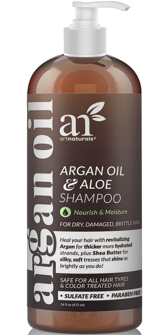Artnaturals bottle front label showing product name and size for clear identification