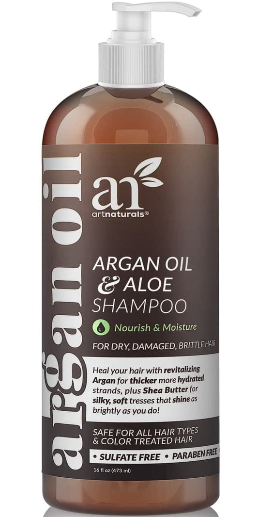 Artnaturals bottle front label showing product name and size for clear identification