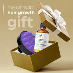ArtNaturals lifestyle shelf with oil and massager for at-home care