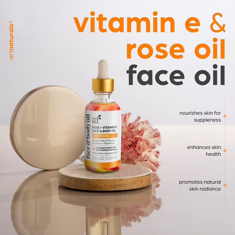 ArtNaturals oil pouring to display silky texture and fast absorption benefit