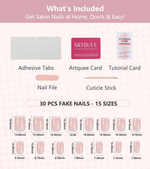 Artquee 15 sizes laid out for size-matching and perfect fit confidence