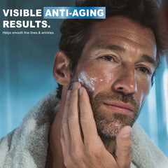 Arvesa pump dispensing moisturizer on hand for quick, non-greasy application