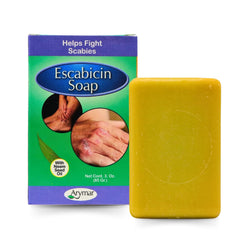 Arymar Escabicin front packaging showing product and benefit of deep cleanse