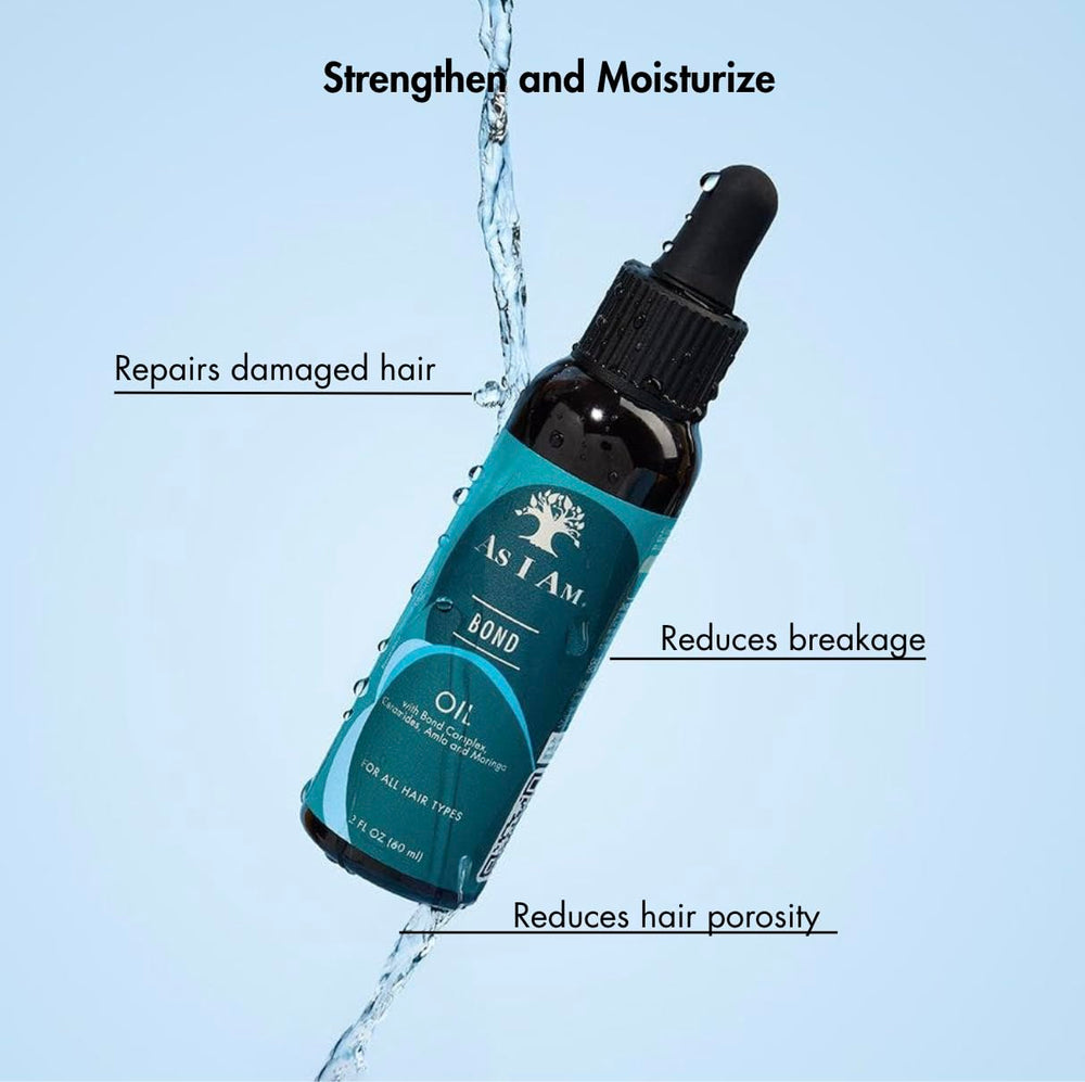 As I Am ingredients label highlighting moringa amla and ceramides benefits