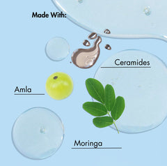 As I Am oil pipette applying precise drops to hair for targeted repair