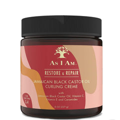 As I Am jar front packaging showing product label and benefits