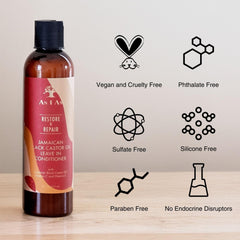 As I Am used in styling scene showing defined curls and added shine