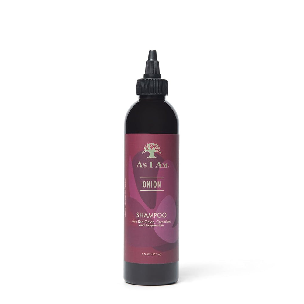 As I Am bottle front view shows clean packaging and product benefit