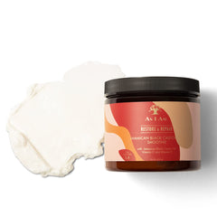 As I Am product applied to curls demonstrating enhanced definition and hold