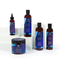 As I Am creamy texture dispensing from nozzle showing slip and moisturize