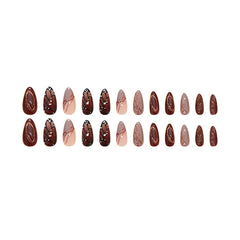 ASABITE included tools: cuticle stick, nail file, alcohol wipe and sticker for easy application