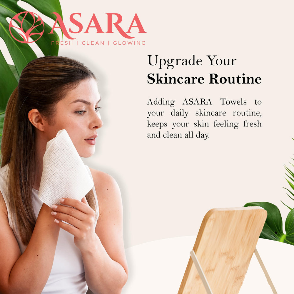 ASARA NEW YORK PROBIOTIC SKIN SCIENCE close-up textured fibers that lift makeup gently