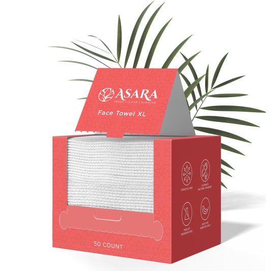 ASARA NEW YORK PROBIOTIC SKIN SCIENCE front pack showing XL wipes for easy replacement
