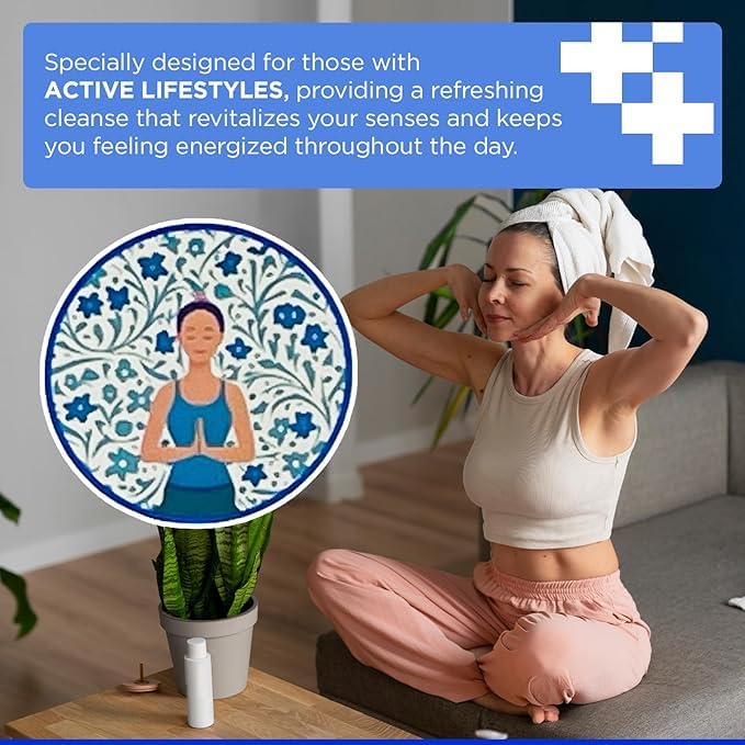 Asepso lather in hand demonstration, shows cleansing action and easy foaming benefit