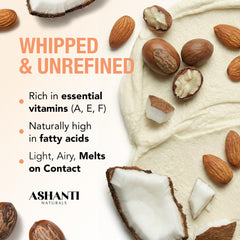 Ashanti Naturals close-up texture highlights creamy spreadability benefit