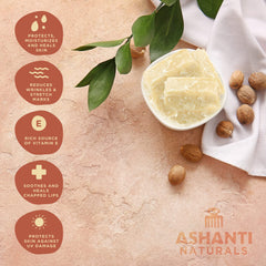 ashanti naturals melting butter in hand demonstrates effortless application and moisture