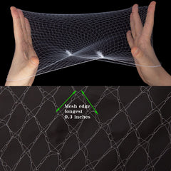 Askuang net securing a ballet bun on dancer, discreet hold benefit