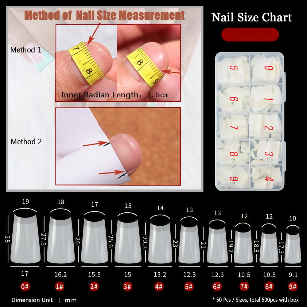 ASONRL hand holding tip for scale to help pick correct length