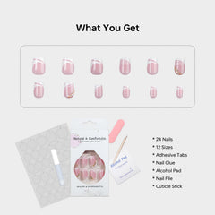 ASONRL in-hand scale comparison demonstrating nail length and natural fit benefit