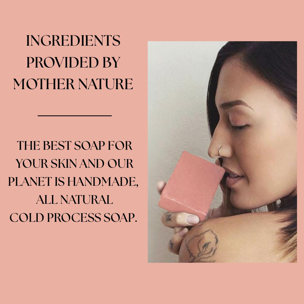 Aspen Kay Naturals foamy lather on palm demonstrating rich cleansing benefit