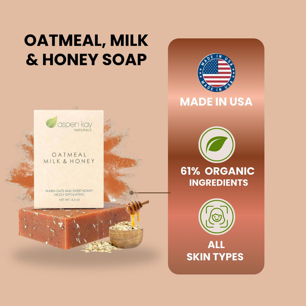 Aspen Kay Naturals packaging and label highlighting organic ingredients
