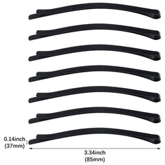 Aswewamt close-up of pin tip and curve, durable grip for thick hair