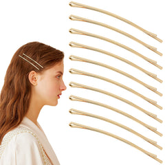 Aswewamt front packaging showing 50 gold jumbo bobby pins, ideal for events