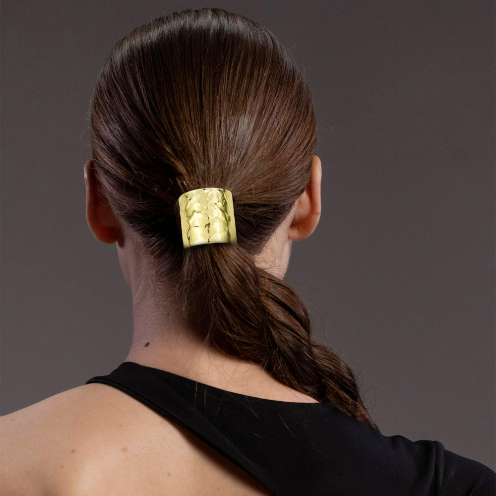 Aswewamt in use high ponytail showing sleek style and comfortable wear
