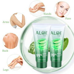 ASYBO on hair ends showing moisturizing effect and reduced dryness