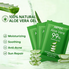 ASYBO sachet closeup showing clear gel texture for quick absorption