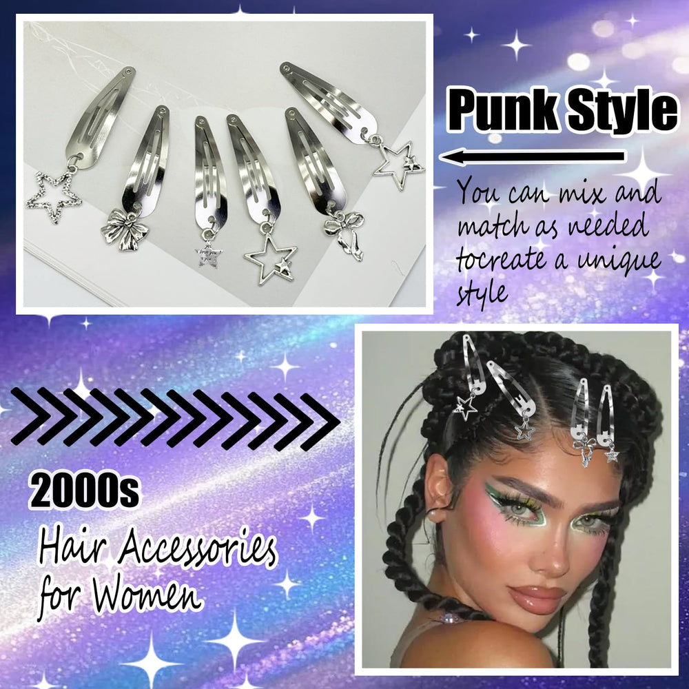 ATCCPYDM clips worn in half-up hairstyle demonstrating secure hold and style