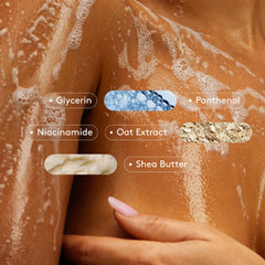 Athena Club lifestyle shower moment illustrating comfort and warm fragrance