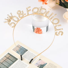 Atoden tiara in a party setting boosting photo-ready milestone celebrations