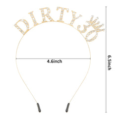 Atoden headband on party table, coordinates with decorations