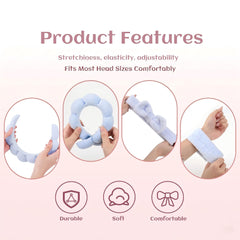 ATROCH wristband catching water droplets to keep sleeves dry and clean