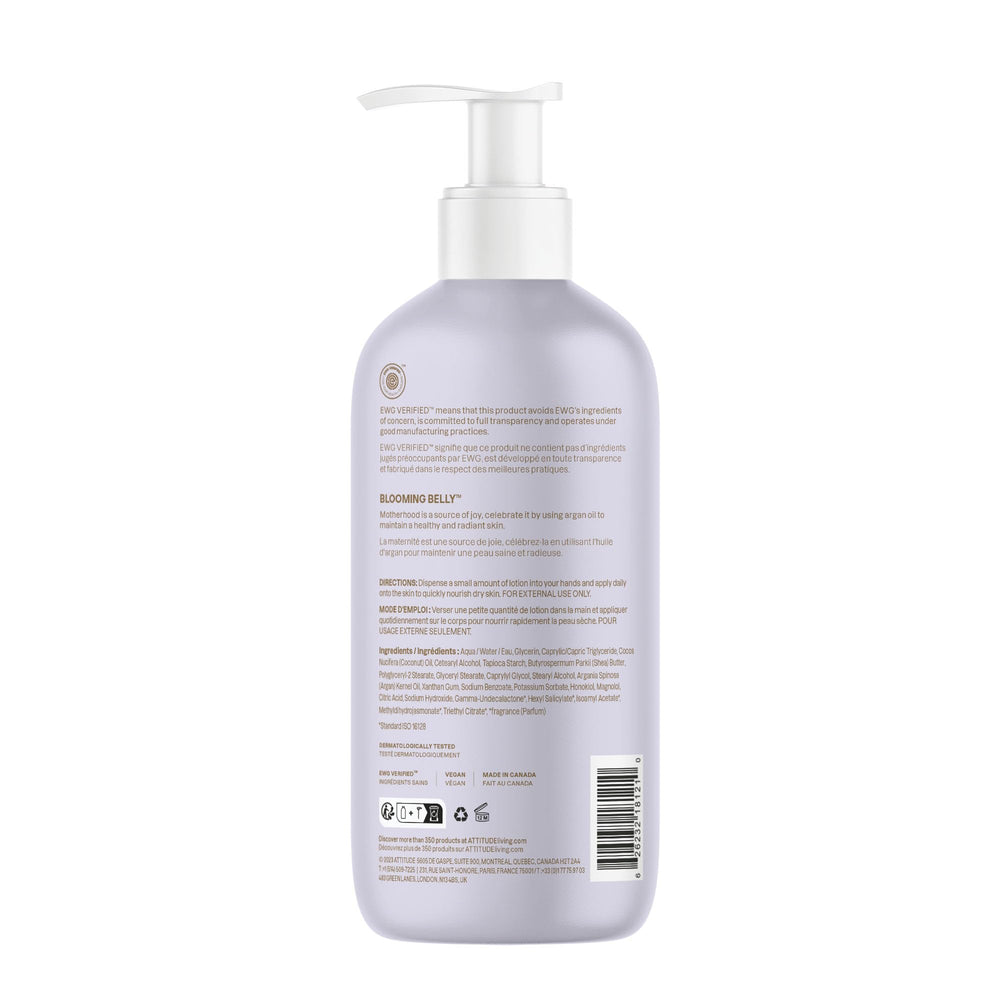 ATTITUDE recyclable HDPE bottle label view, indicating sustainable packaging benefit