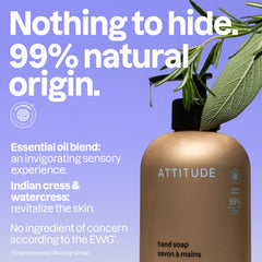 ATTITUDE close-up of botanical extracts highlighting natural-origin ingredients benefit