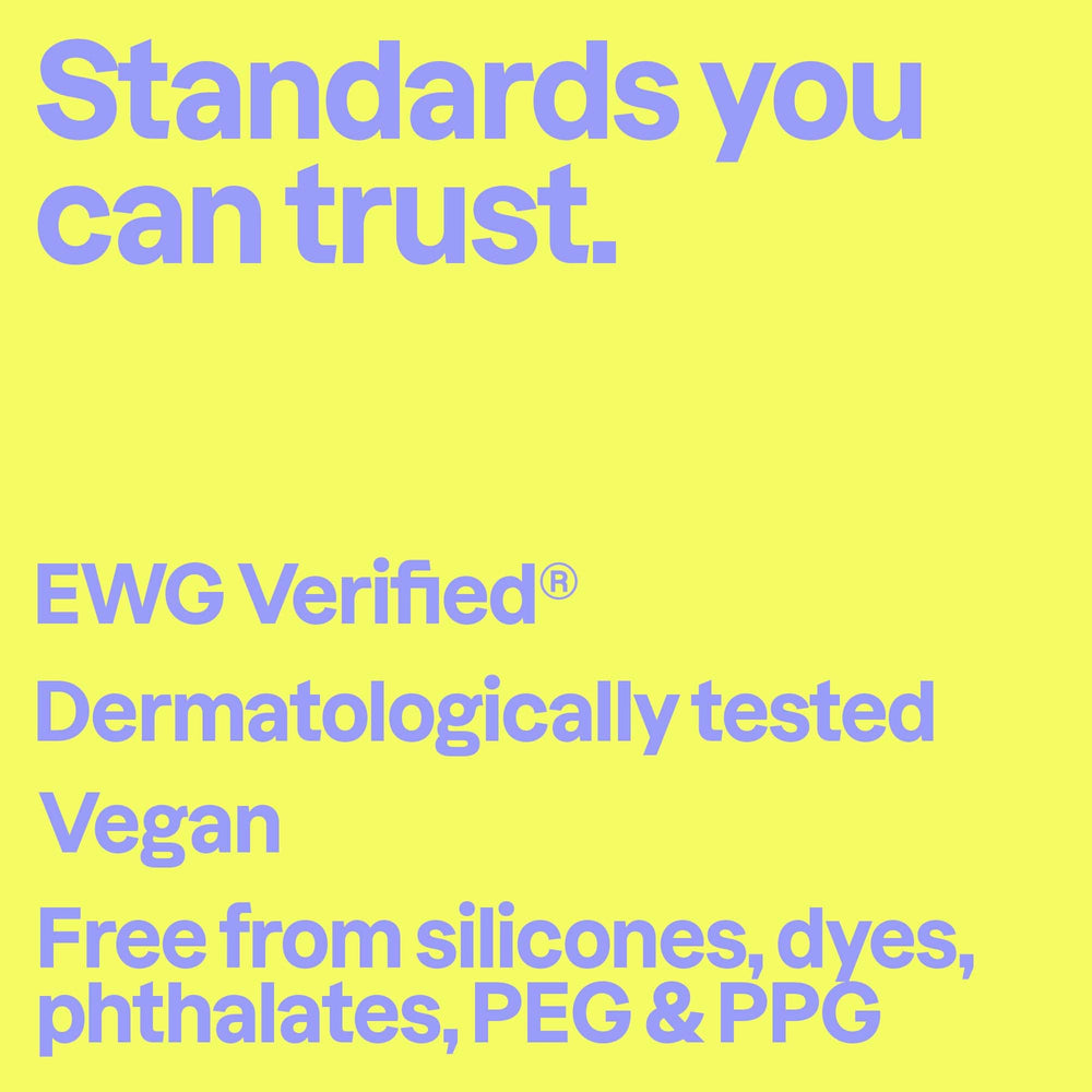 ATTITUDE back label with ingredients and recyclable packaging details