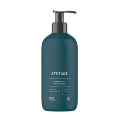 BIO SPECTRA ATTITUDE front label showing pine and sage scent and EWG Verified