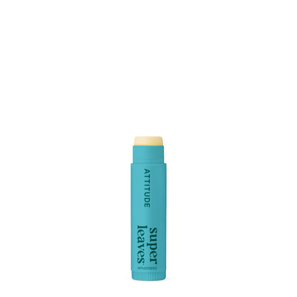 ATTITUDE lip balm tucked in pocket lifestyle shot showing on-the-go protection