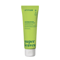 ATTITUDE front bottle view showing nourishing shampoo and clean formulation benefits