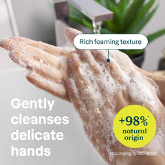 BIO SPECTRA ATTITUDE oat extract texture close-up illustrating soothing, calming benefit