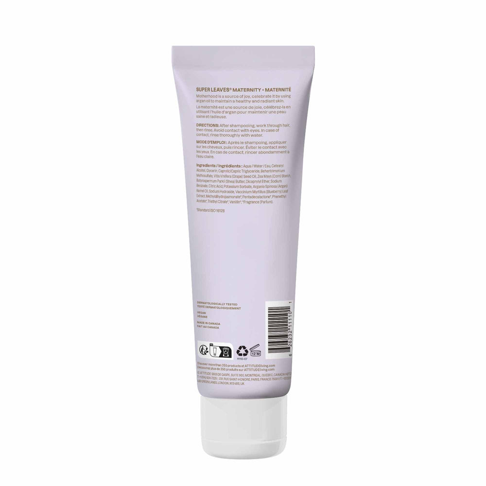 BIO SPECTRA ATTITUDE label close-up highlighting 98.4% natural origin and vegan benefit