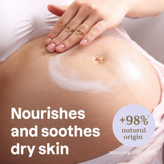 ATTITUDE pump dispensing lotion onto hand, demonstrating easy use and non-greasy finish