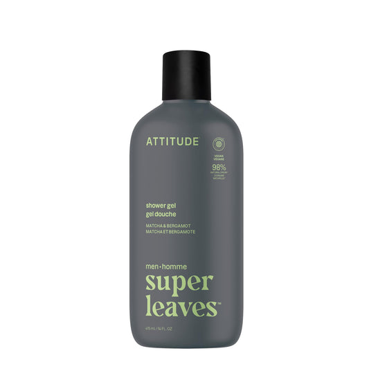 ATTITUDE front bottle showing label and clean design, conveys transparency