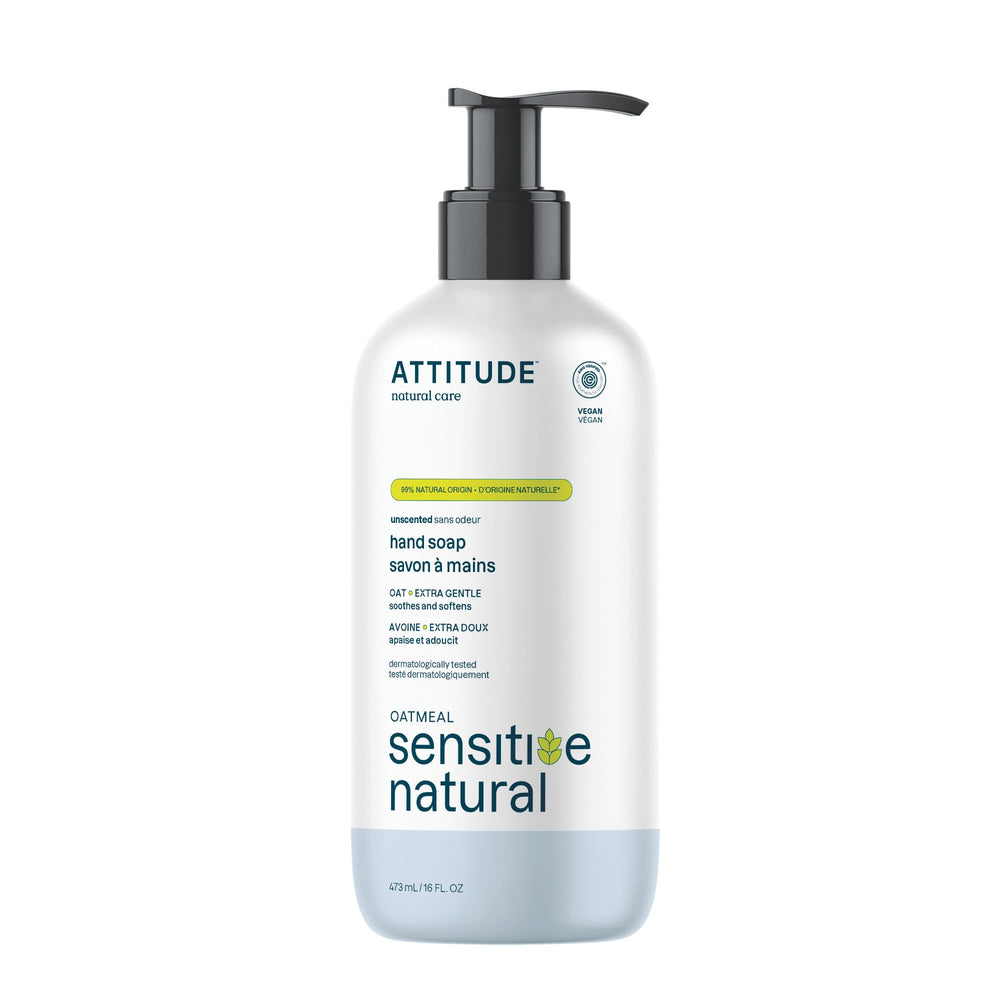BIO SPECTRA ATTITUDE front bottle view showing clean packaging and unscented benefit