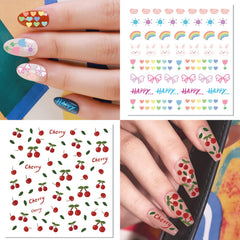 atydkug tweezers with sticker sheet arranged to show easy-peel application and placement control